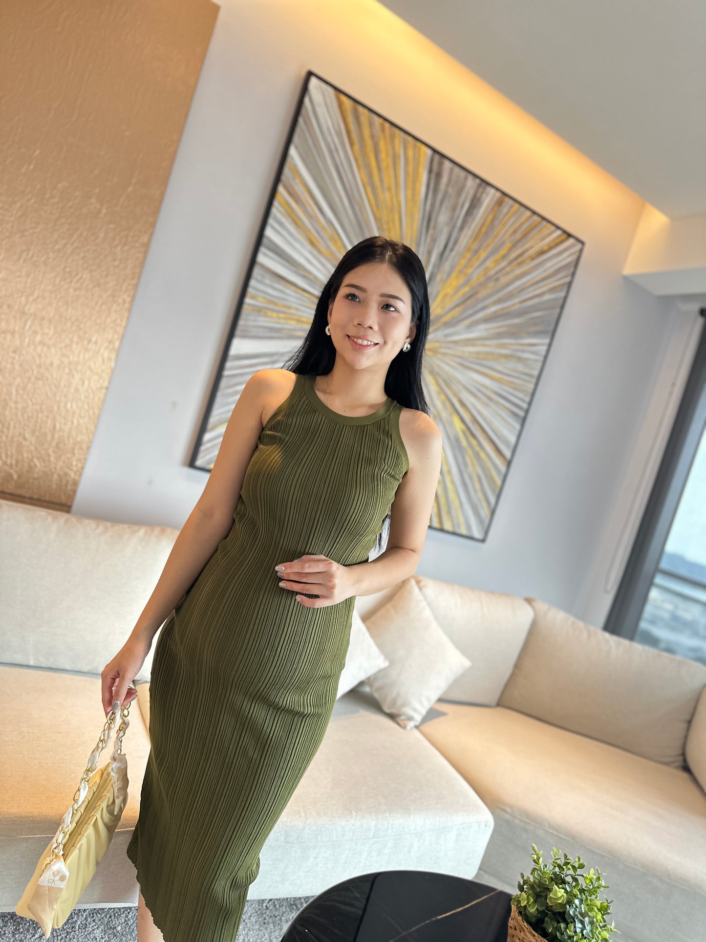 Luvie Knits Fitted Dress