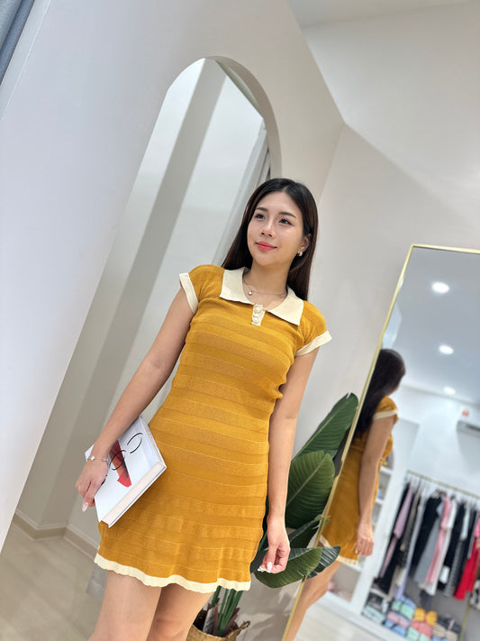 Sasha Fitted Knits Dress