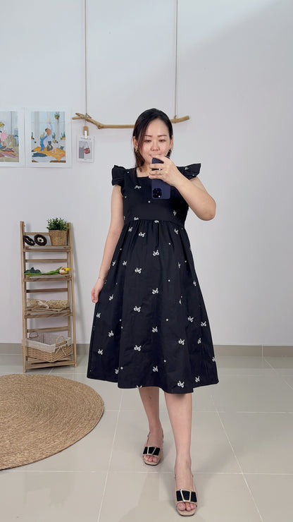 Iyona Flora Ruffle Dress