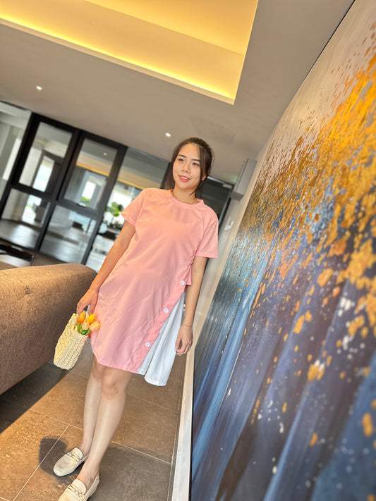 Yeera Summer Short Sleeve Dress