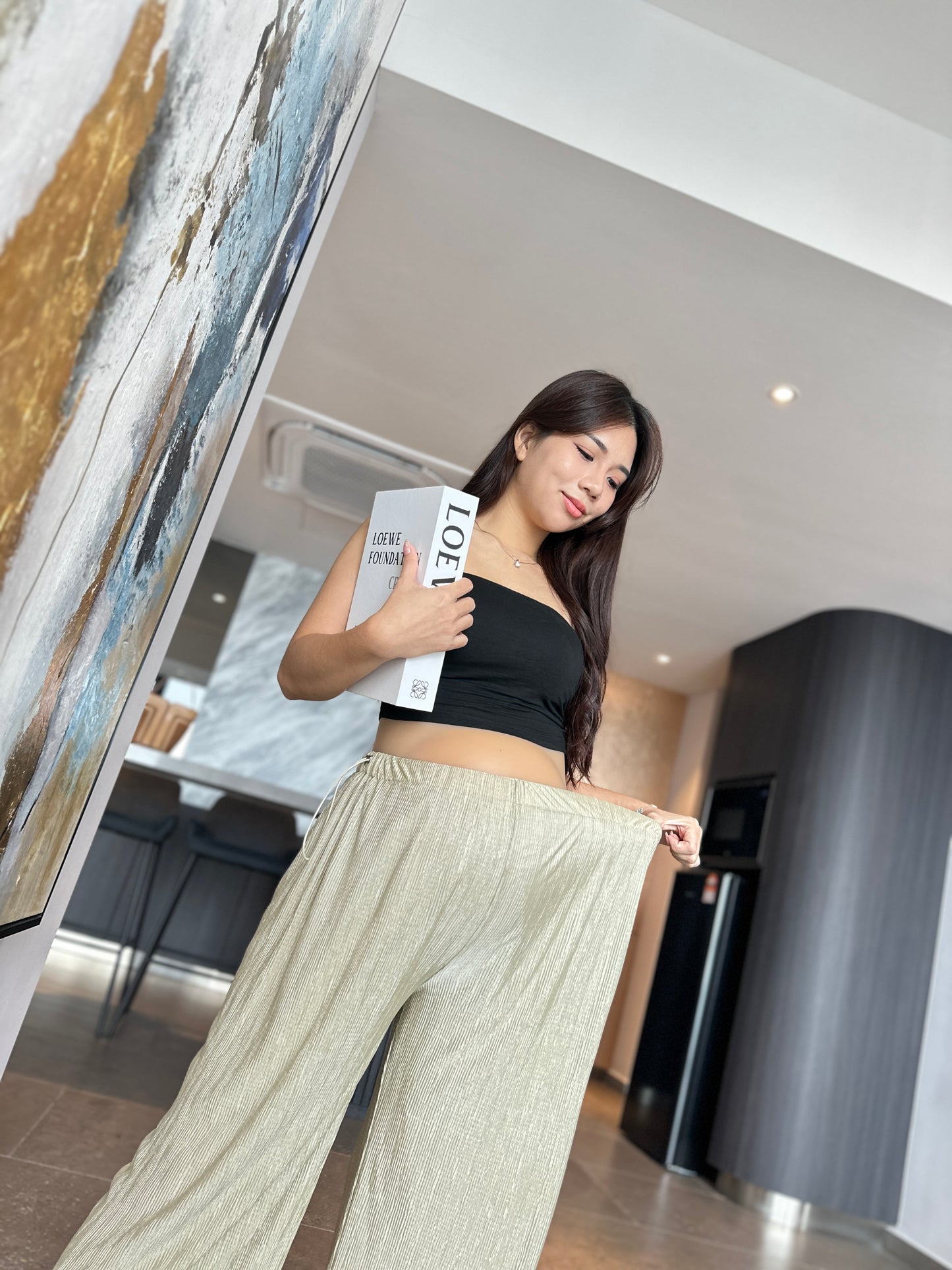 Masanon Sheer Long Pant