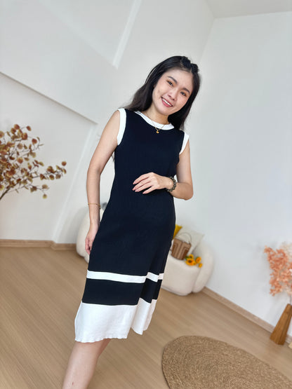 Eloise Sleeveless Knits Dress