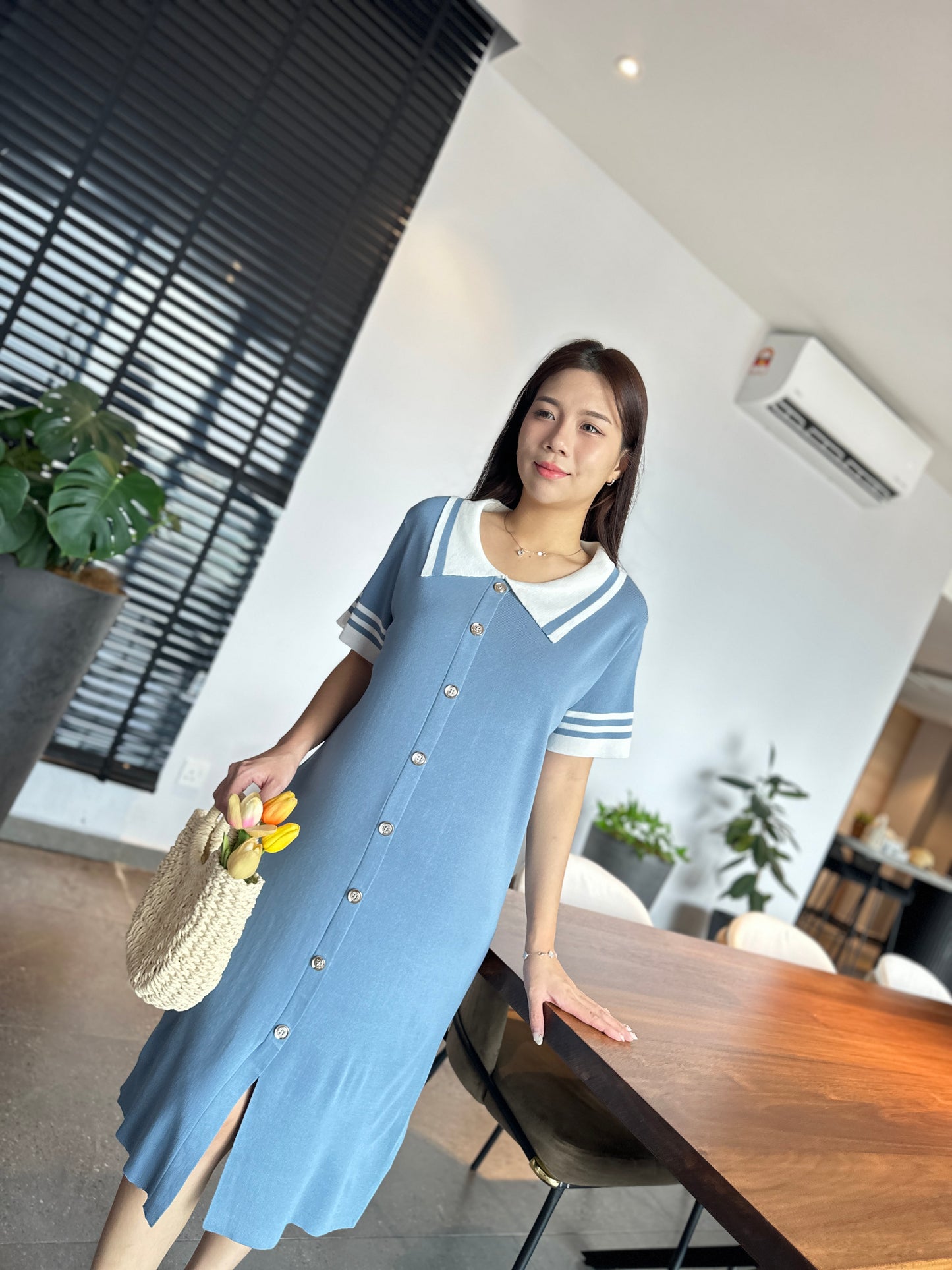 Yufin Collared Knitted Knits