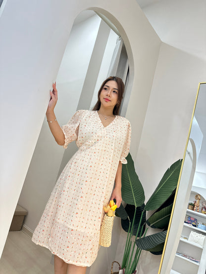 Yunnie Floral Midi Dress