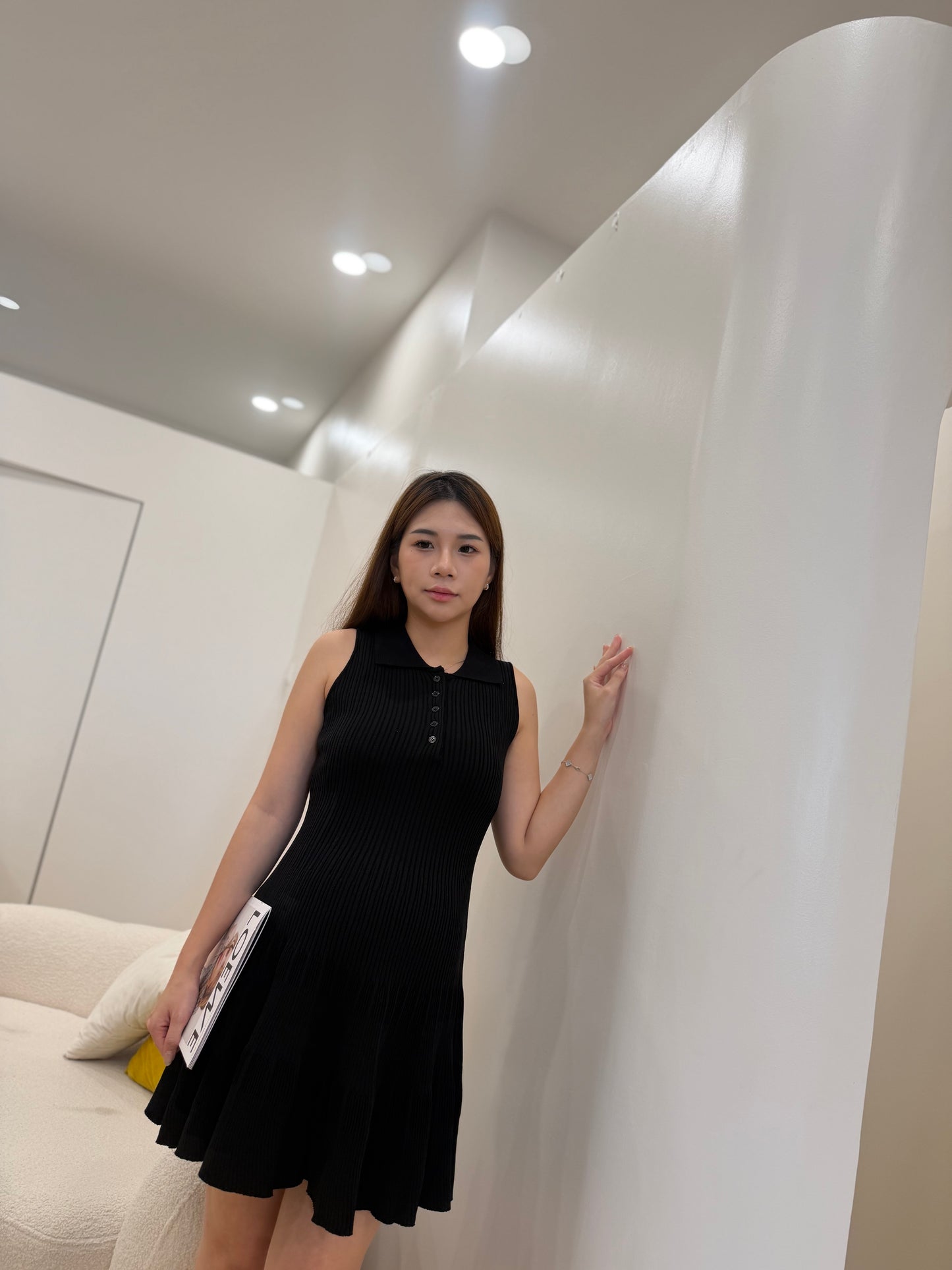 Valen Sleeveless Knitted Dress