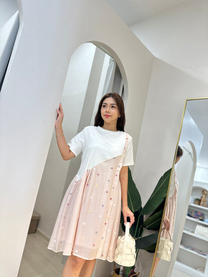 Lennis Glowy Loose Dress