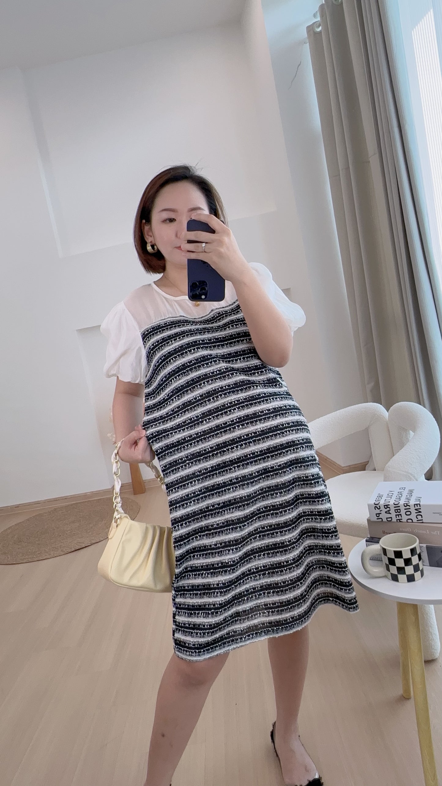 Leanne Stripes Loose Dress