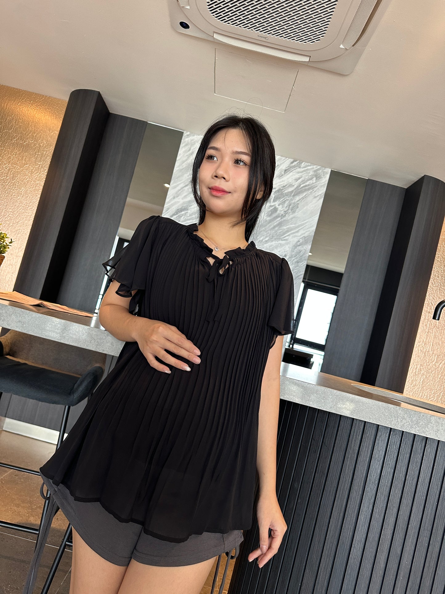 Miiya Sleeved Top