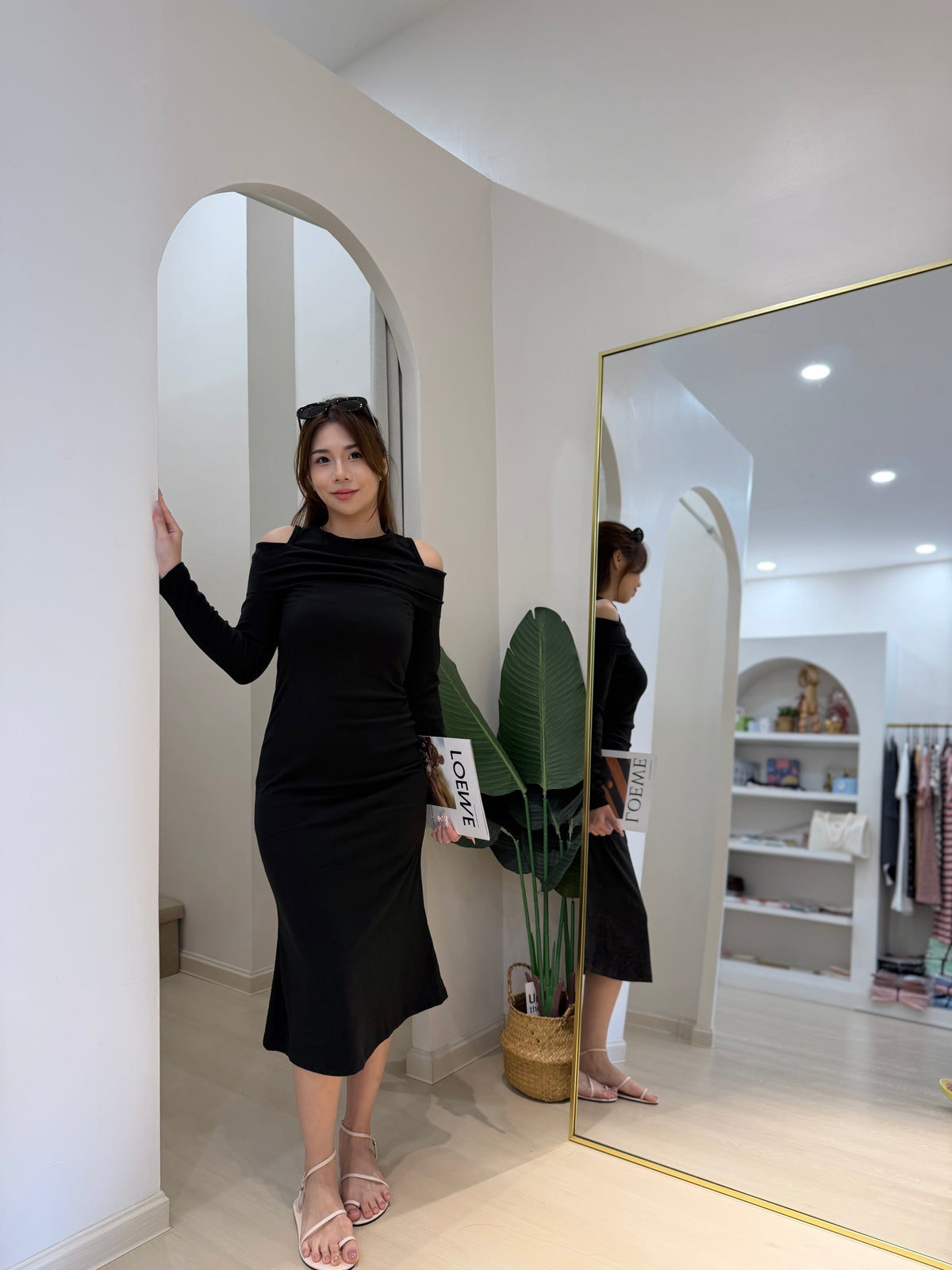 Ava Off-Shoulder Maxi Dress