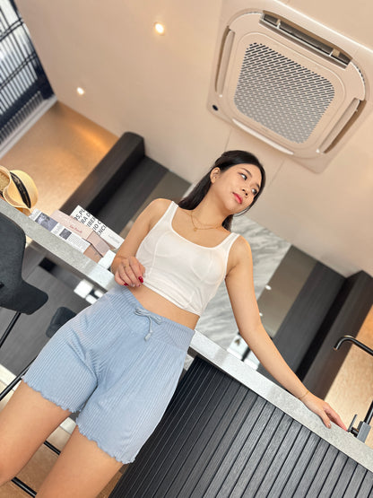 Pit Stripes Casual Maternity Short Pant