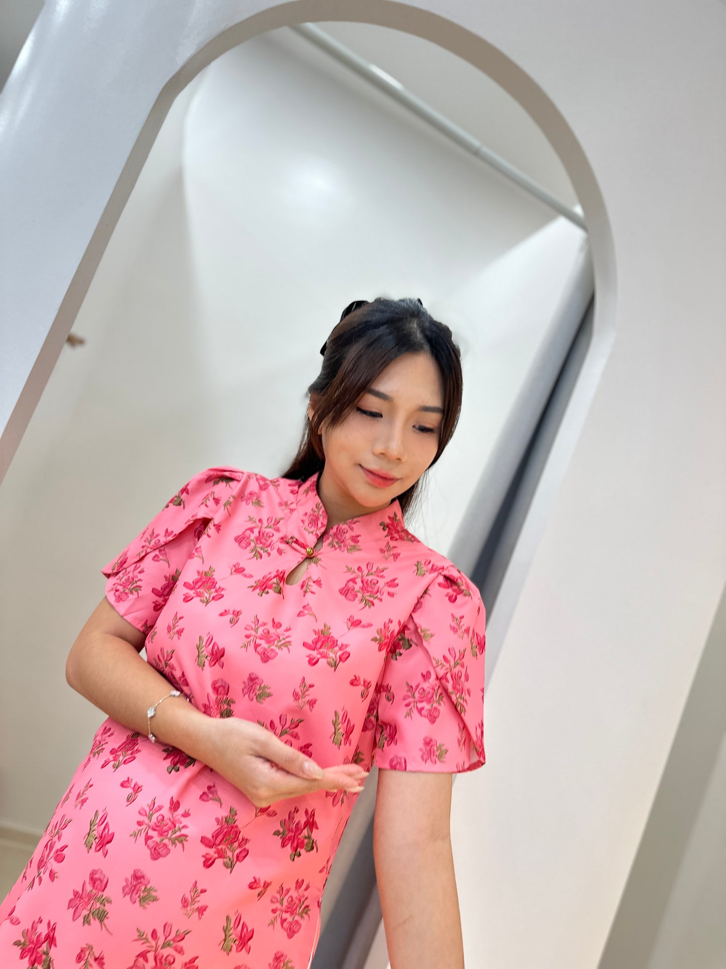 Cellin Floral Cheongsam