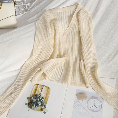 Felice Sheer Cardigan