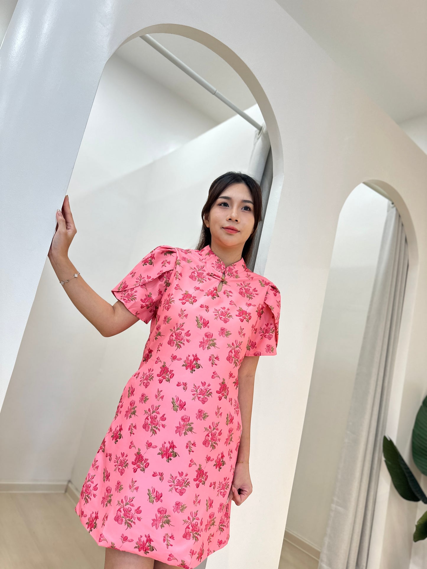 Cellin Floral Cheongsam