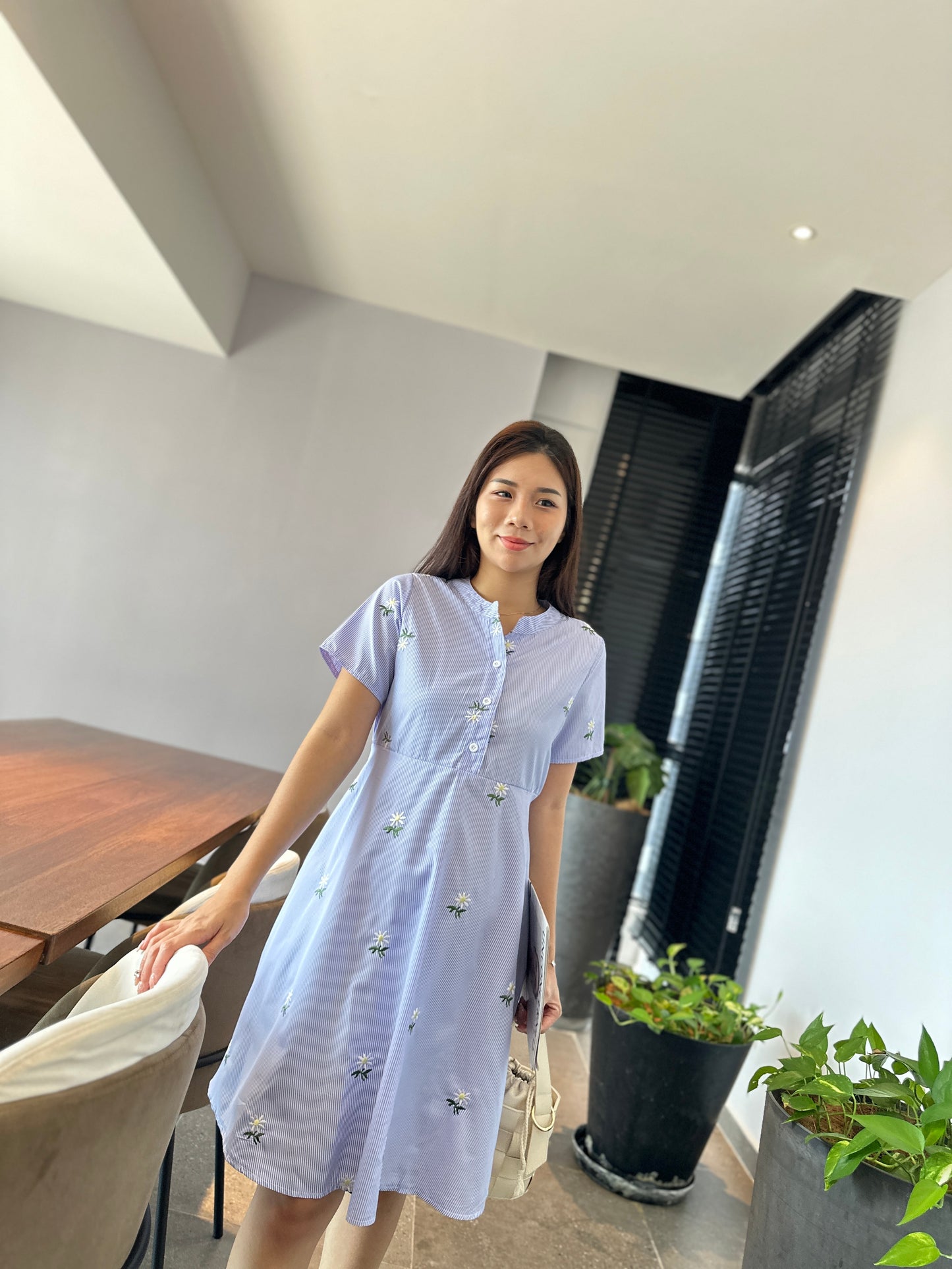 Teeya Floral in Blue