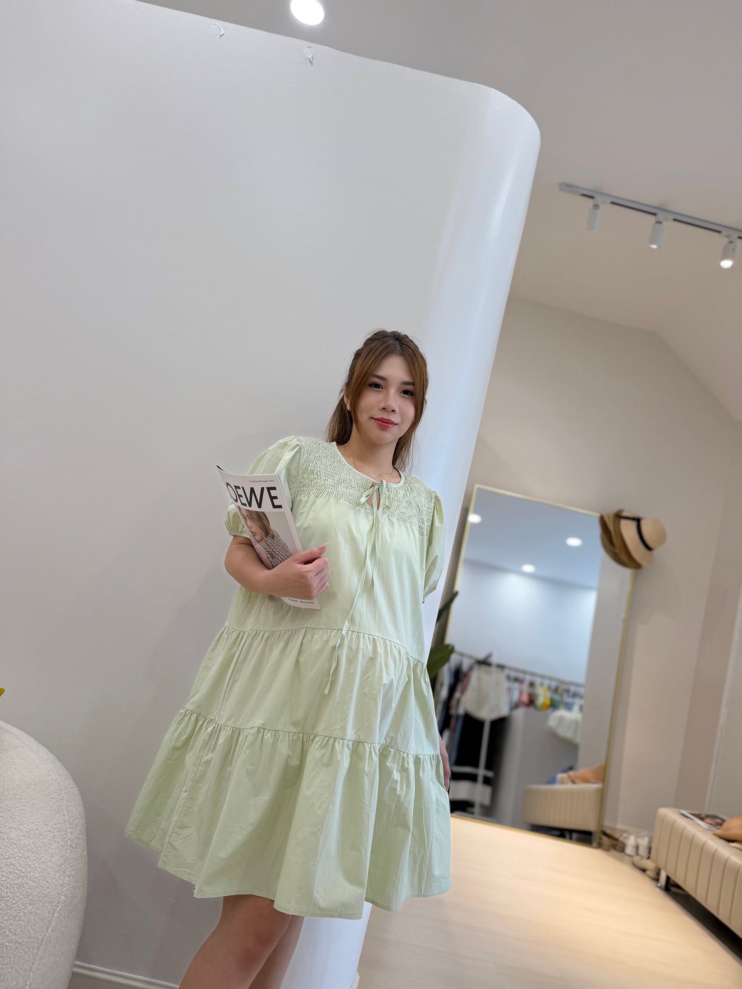 Giselle Linen Blend Dress