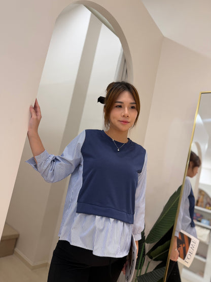 Vania Maternity Layered Blouse