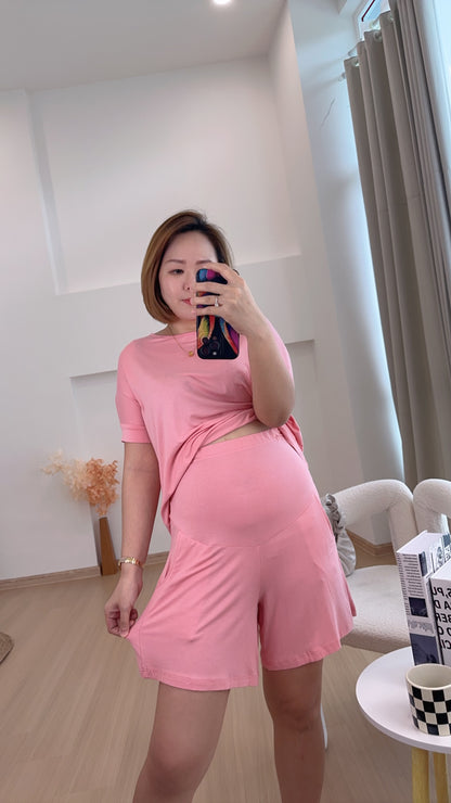 Alix EasyFit Round-Neck Top And Bottom Set
