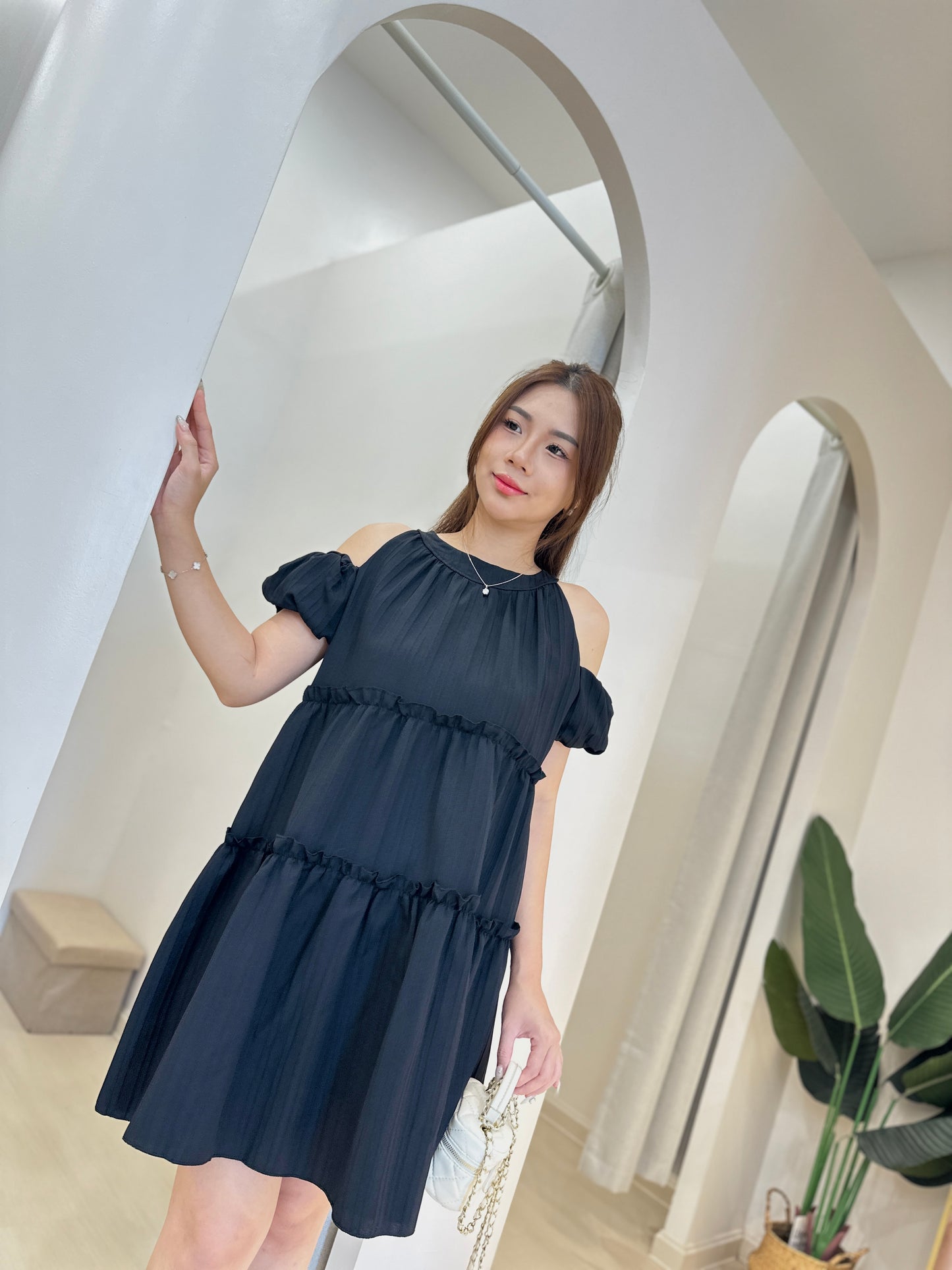 Adelle Cold Shoulder Dress