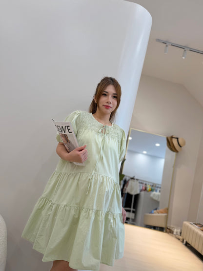 Giselle Linen Blend Dress