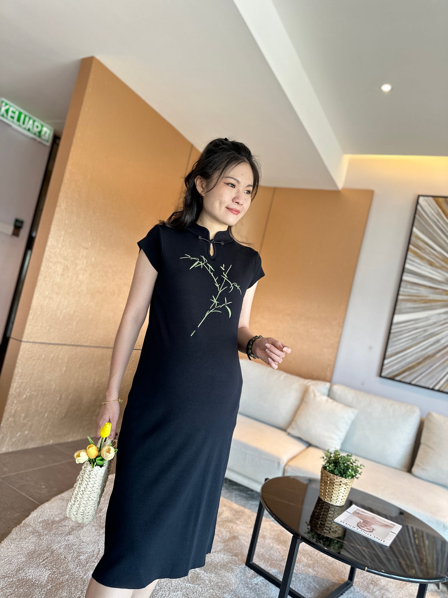 Milliy Cheongsam Dress