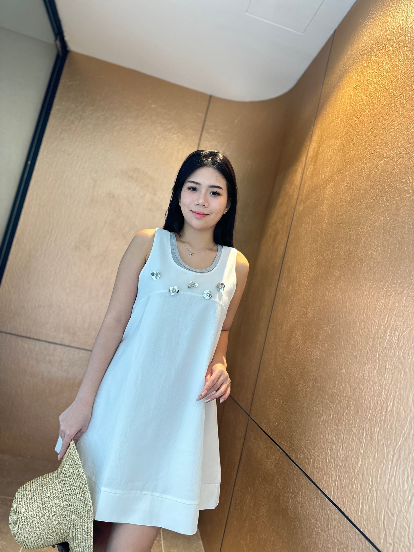 Feeya 2Pcs/Set Loose Dress