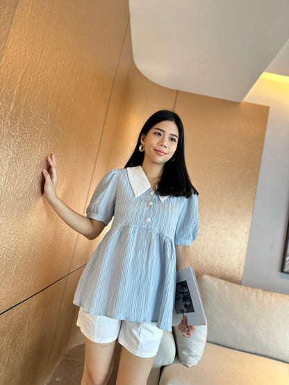 Xylia Front Button Blouse