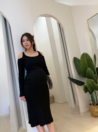 Hetty Knit Maxi Elegance Dress
