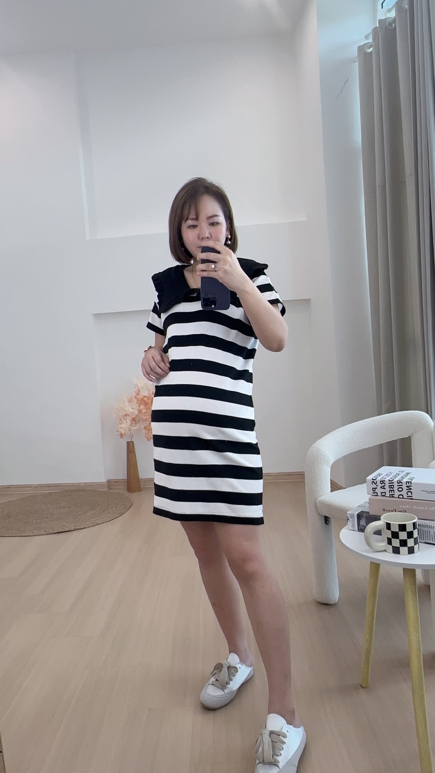 Carla Stripes Knits Dress