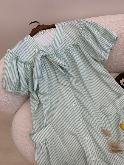 Ziva Stripes Loose Dress