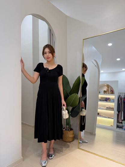 Sophia Fit & Flare Modal Dress