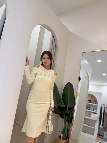 Ava Off-Shoulder Maxi Dress
