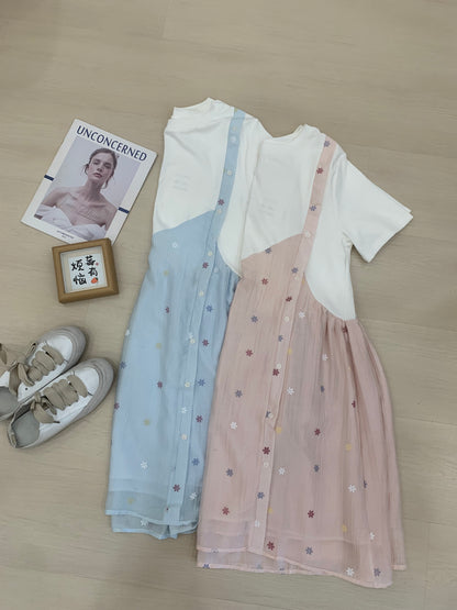 Lennis Glowy Loose Dress