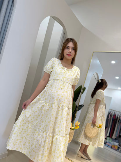 Daisy Floral Midi Dress