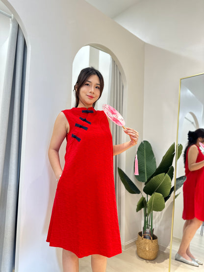 Feliny Red Cheongsam