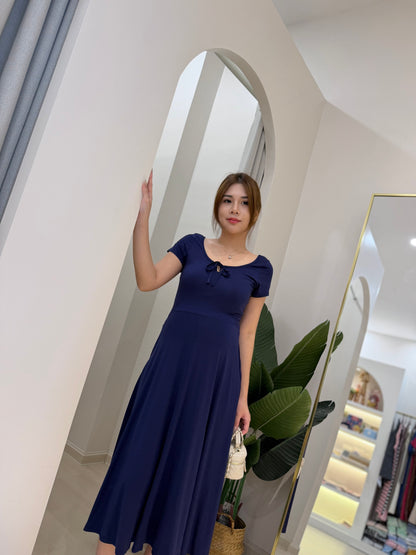 Sophia Fit & Flare Modal Dress