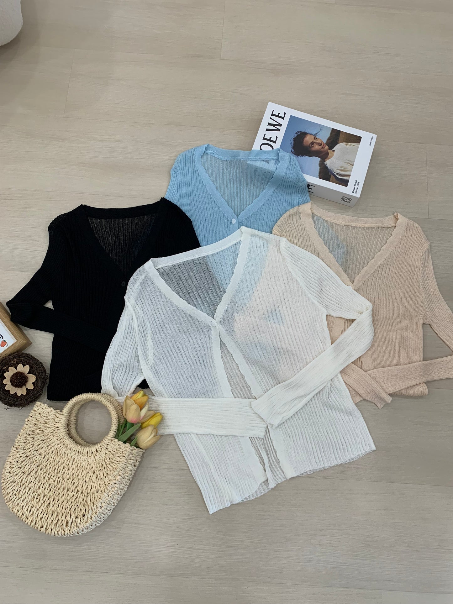 Felice Sheer Cardigan