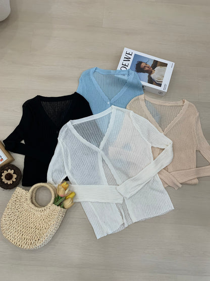 Felice Sheer Cardigan