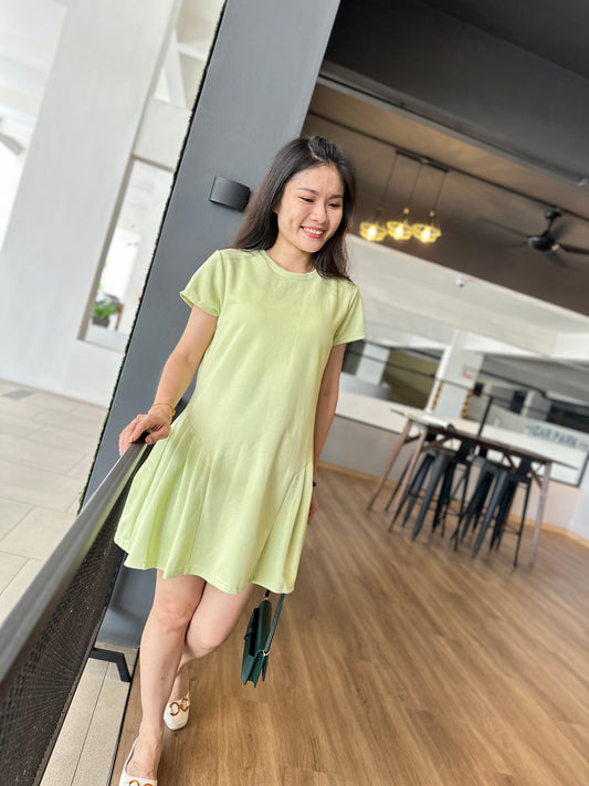 Janus Basic Cotton Flare Dress