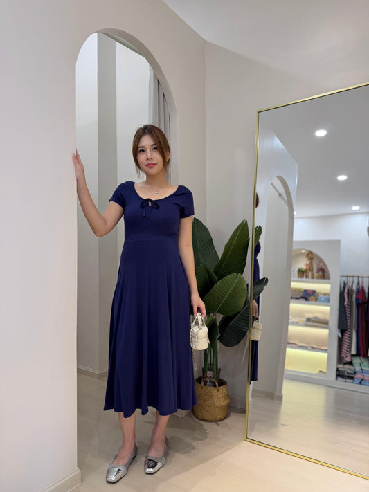 Sophia Fit & Flare Modal Dress