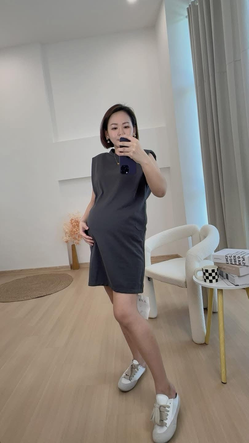 Eliah Sleeveless Cotton Dress