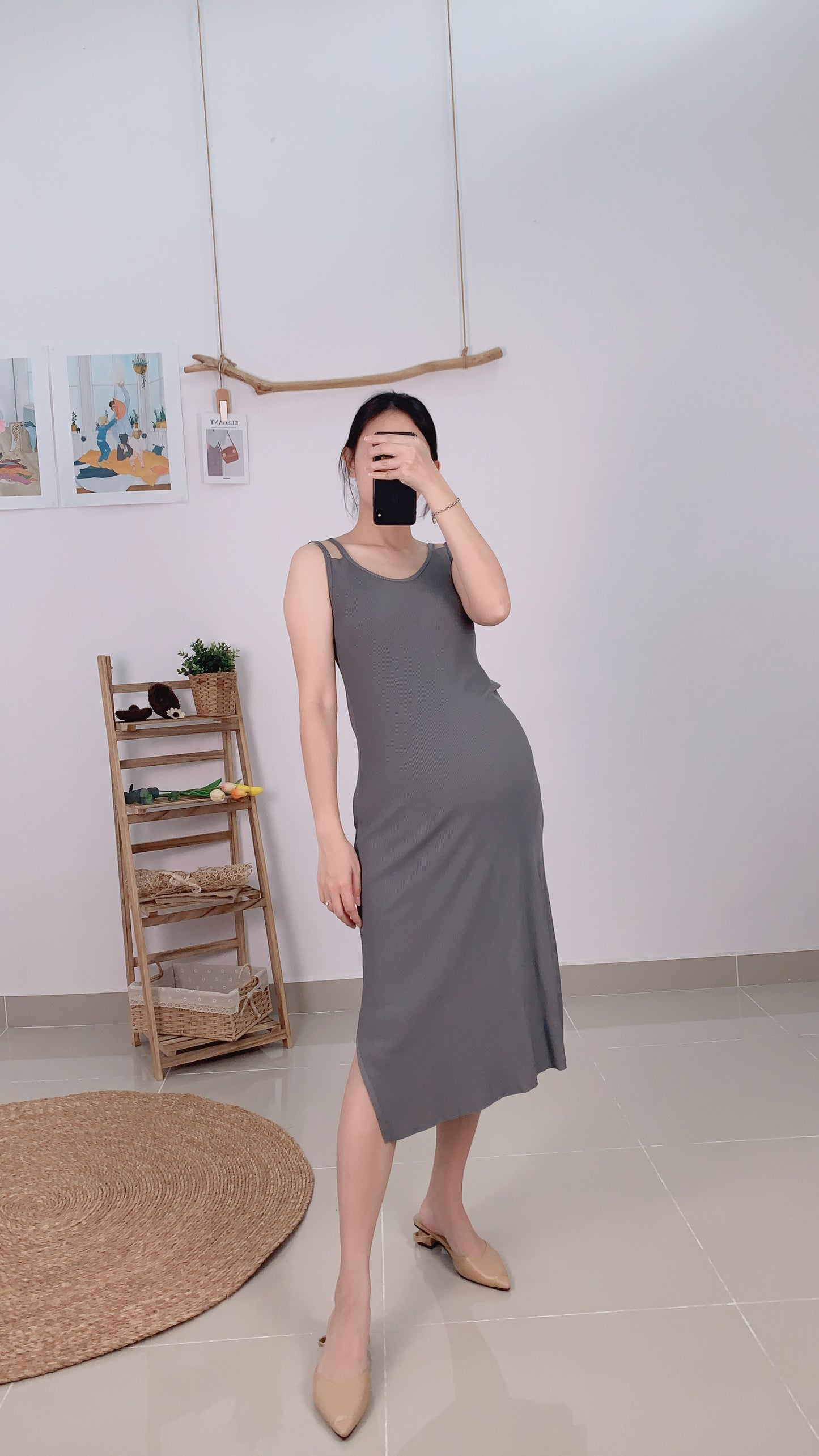 Lovince Voon Knitted Stretchable Dress