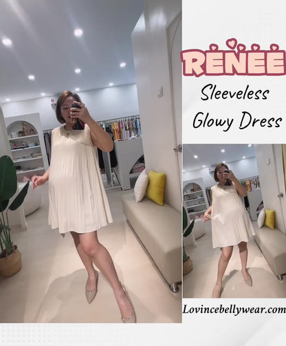 Renee Sleevlesss Glowy Dress