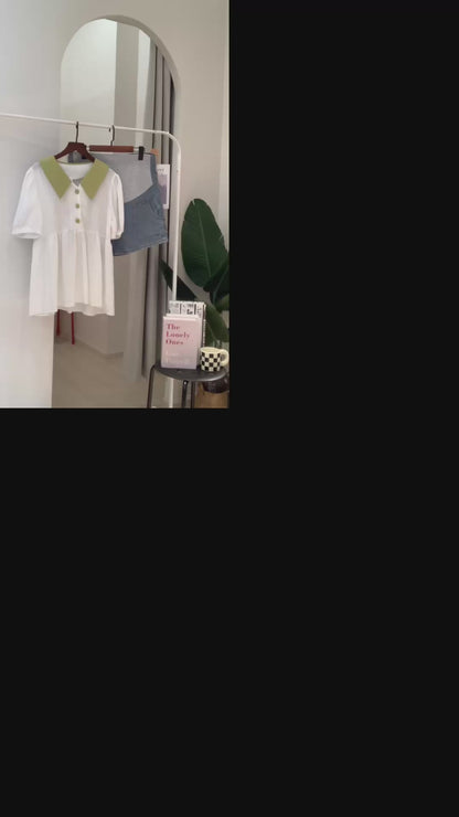 Xylia Front Button Blouse