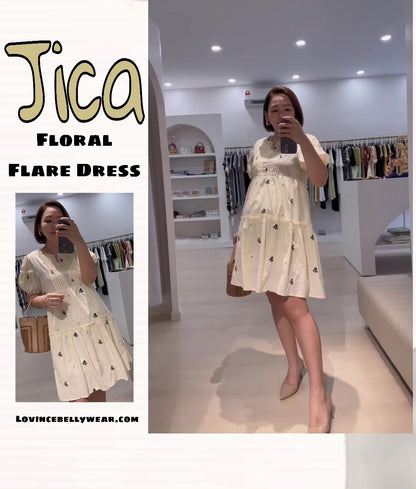 Jica Floral Flare Dress