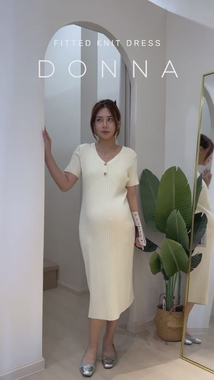 Donna Fitted Knits Dress