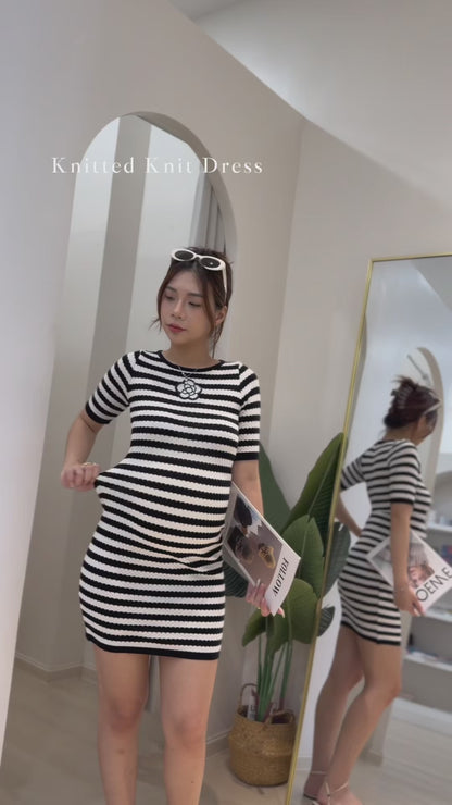 Kyra Knitted Knit Dress