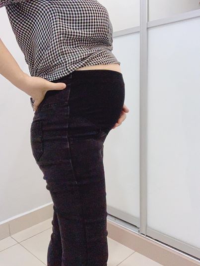 Casual Maternity Long Jeans