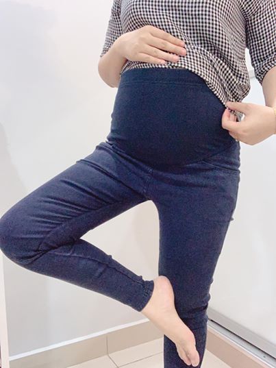 Casual Maternity Long Jeans