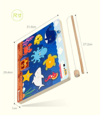 GoryeoBaby Wooden Fishing Puzzle