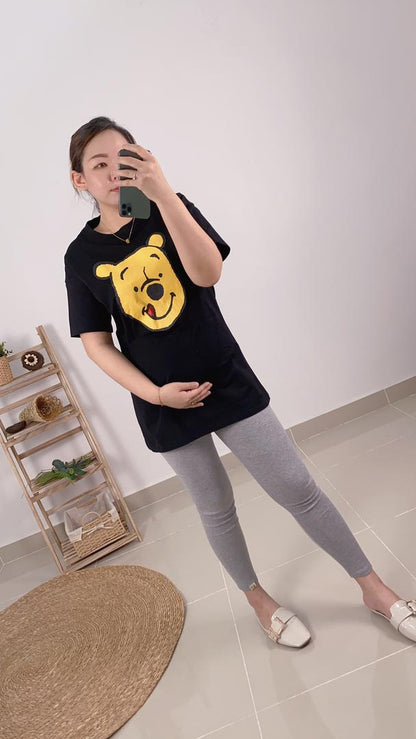 Cute Pooh Bear Oversize Tee